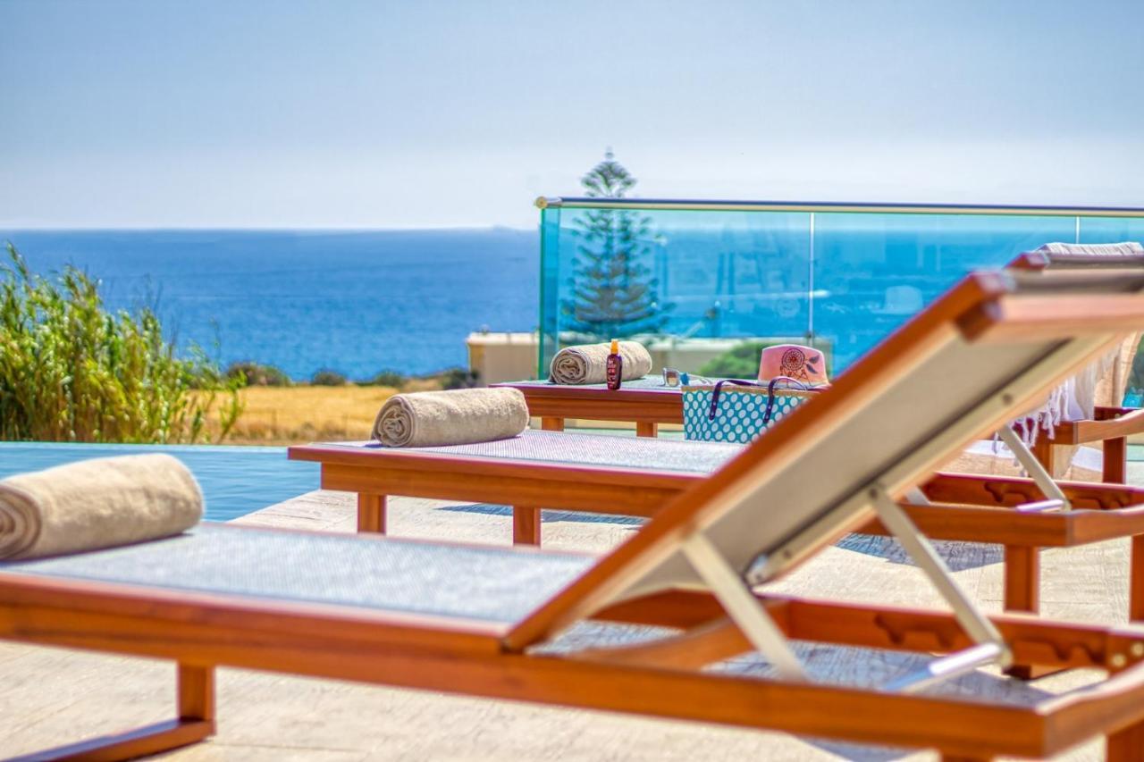 Luxuryvillaschania Kore-Falasarna Beach Eksteriør billede